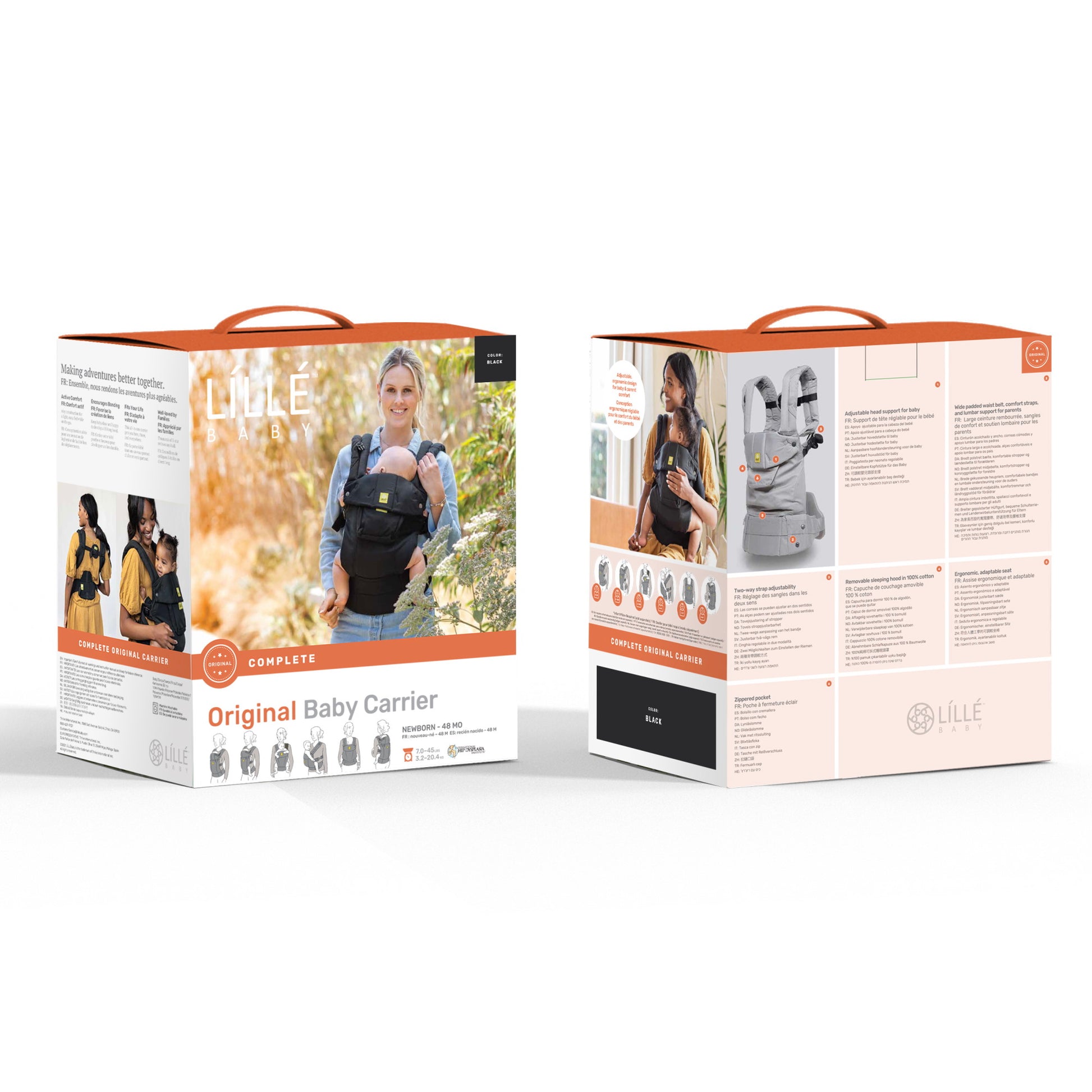 COMPLETE Carrier - Original - Black - LÍLLÉbaby NZ