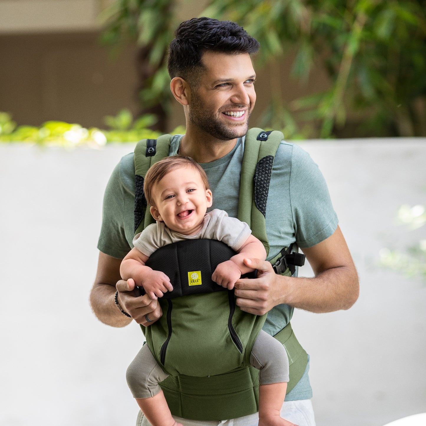 COMPLETE Carrier - All Seasons - Succulent - LÍLLÉbaby NZ